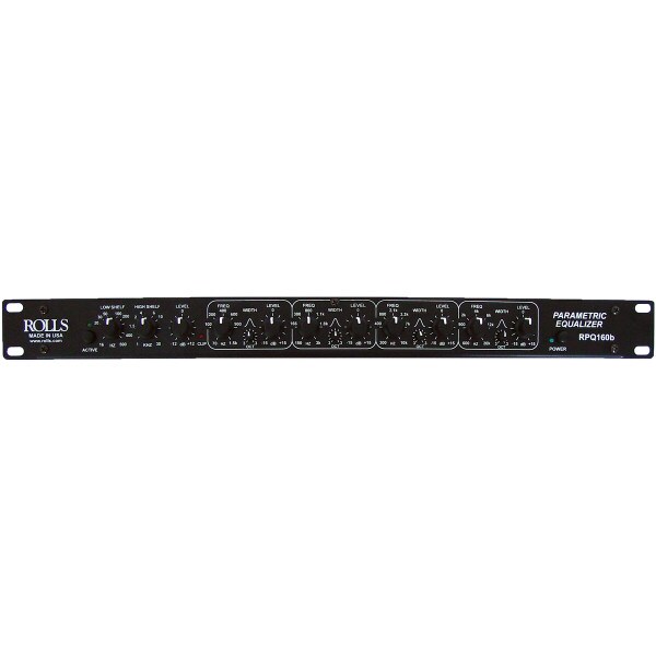 Main product image for Rolls RPQ160b Rack Mount 4-Band Parametric Equ 245-1172